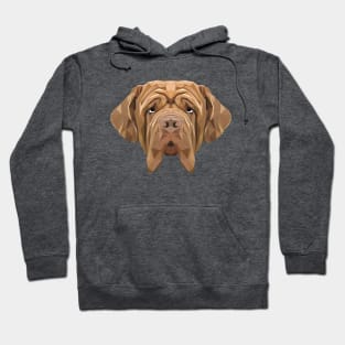 Neapolitan Mastiff Low Poly Art Hoodie